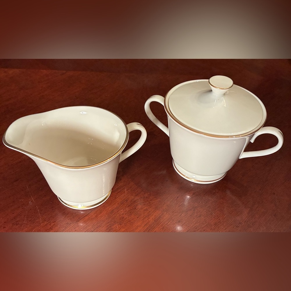 Lenox Hayworth Sugar & Creamer - Picture 2 of 5